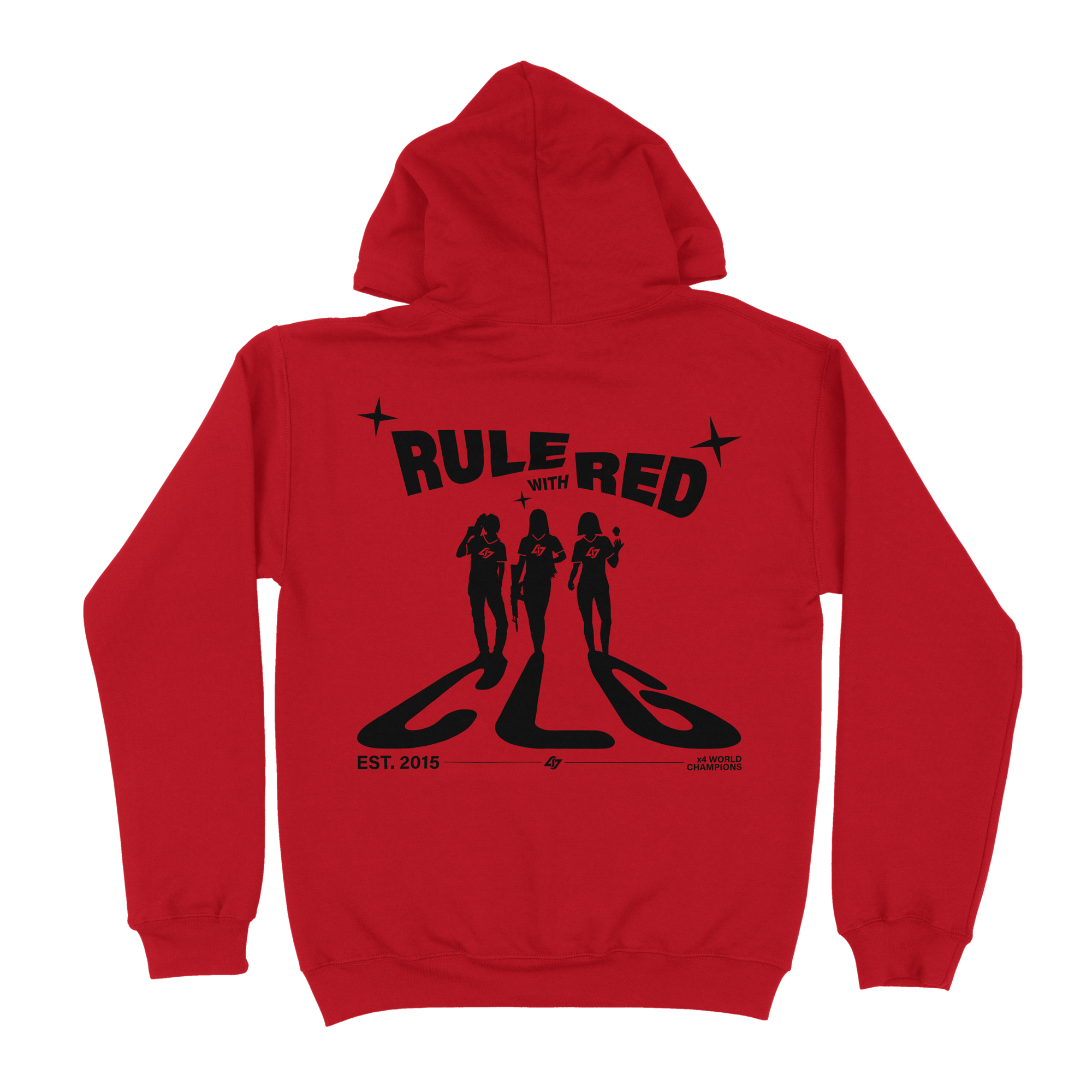 CLG Rule with Red Pullover Hoodie
