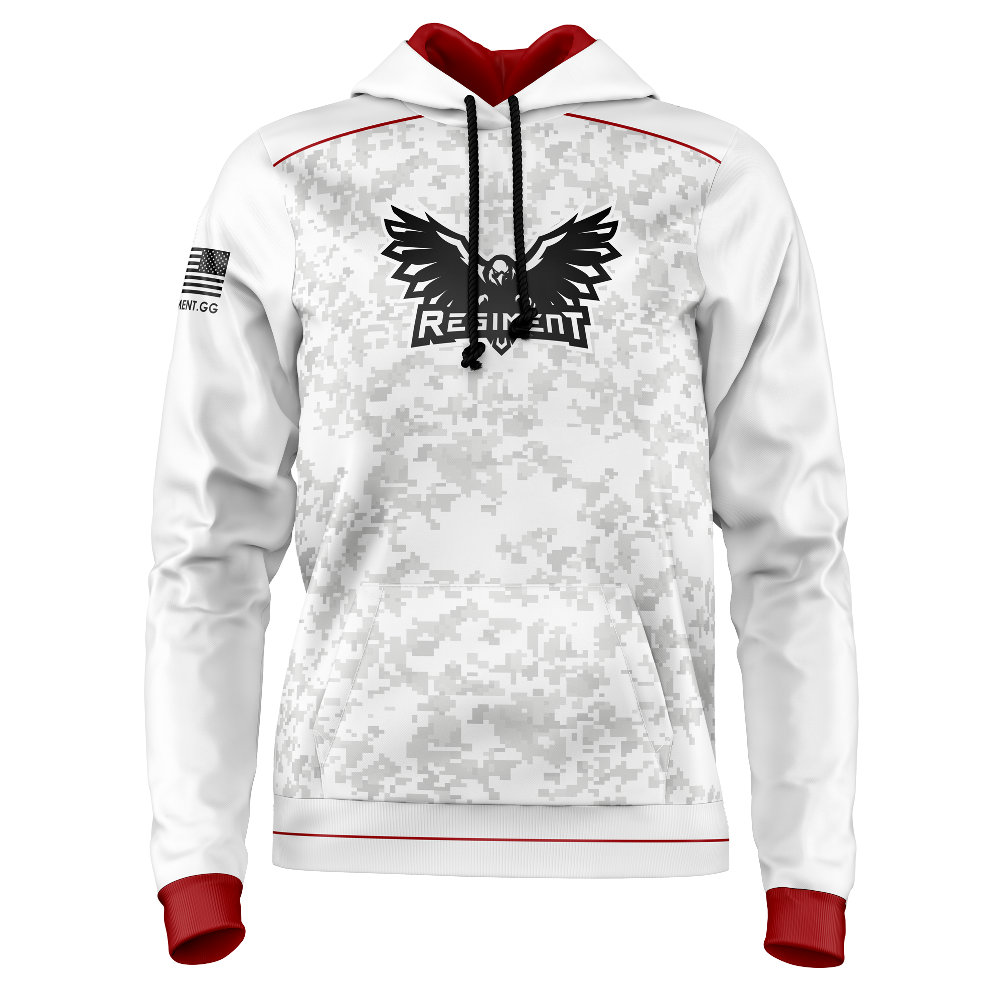 Regiment White Out Pro Hoodie
