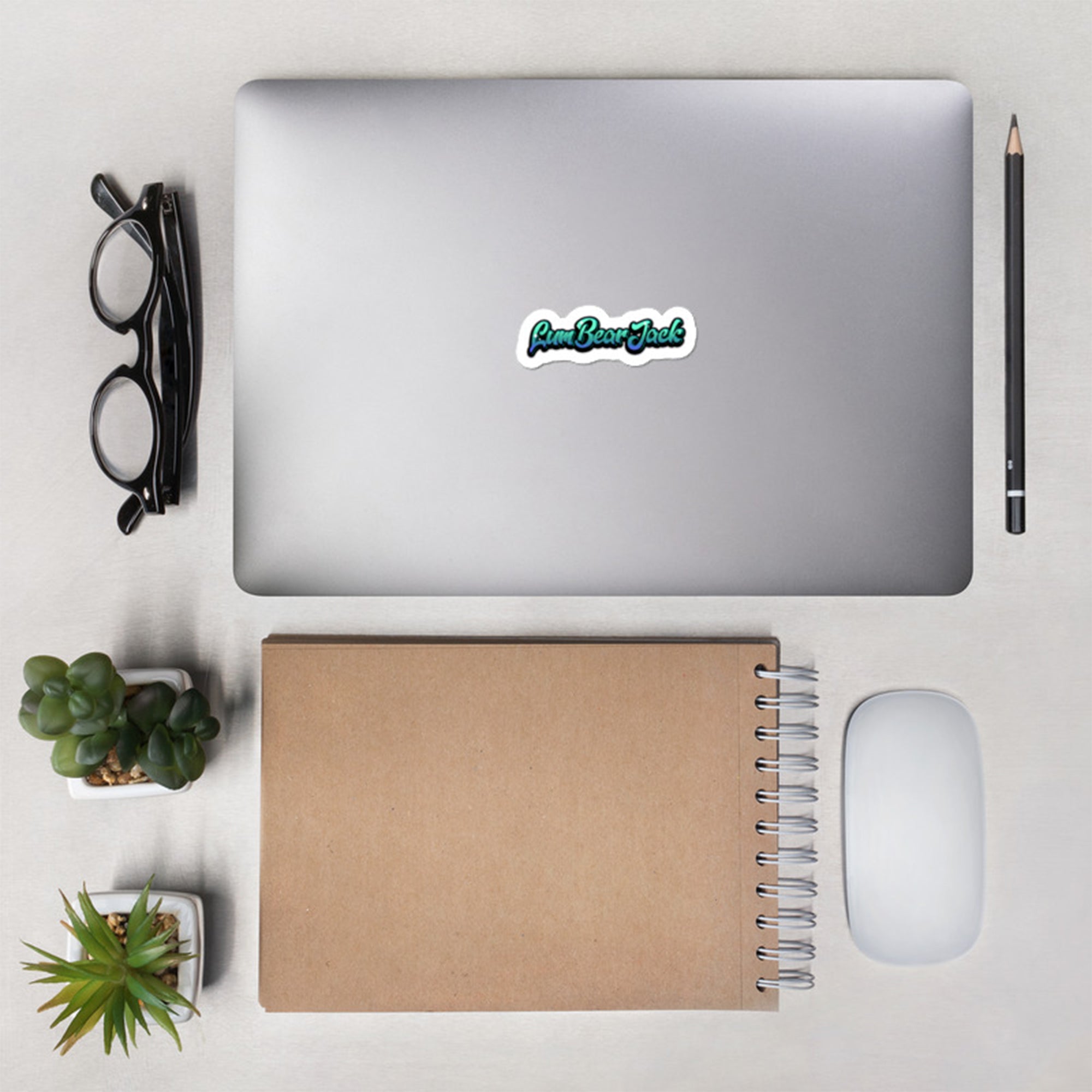 LumBearJack9 Essential Sticker