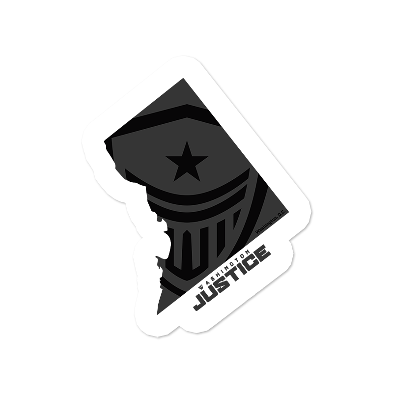 DC State Shield Sticker