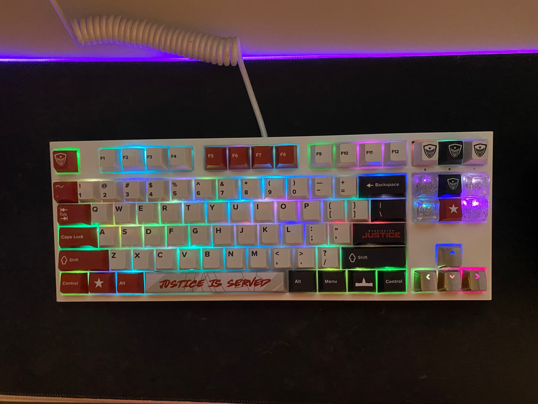 Washington Justice Keycaps