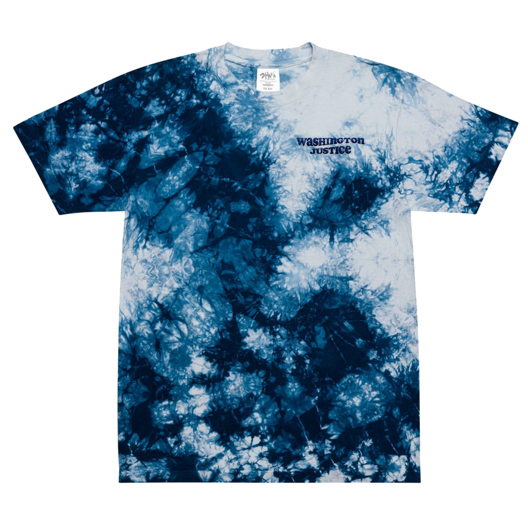 Justice Classic Oversized Tie-Dye Tee