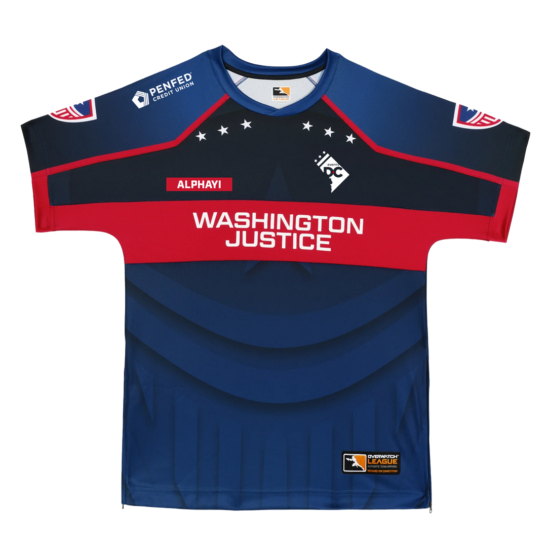 Washington Justice 2023 Overwatch League Team kits - Player Edition