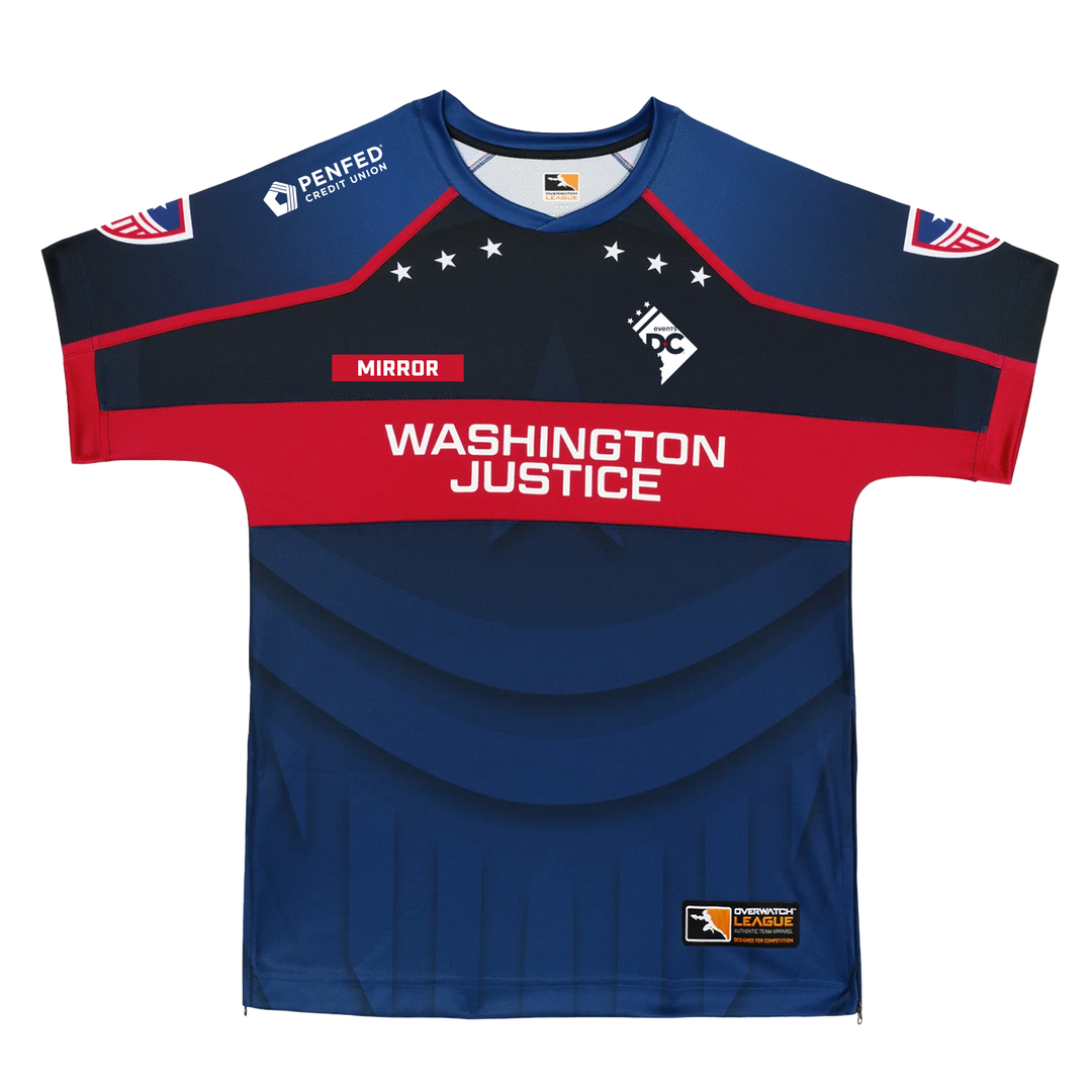 Washington Justice 2023 Overwatch League Team kits - Player Edition