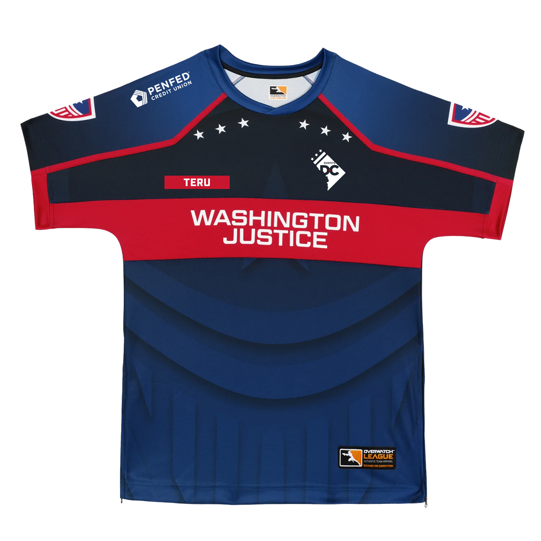 Washington Justice 2023 Overwatch League Team kits - Player Edition