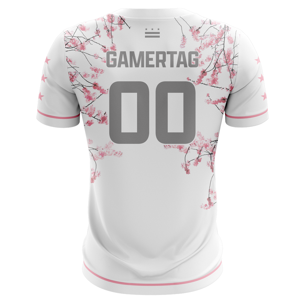 Washington Justice 2023 Cherry Blossom Sport Shirt