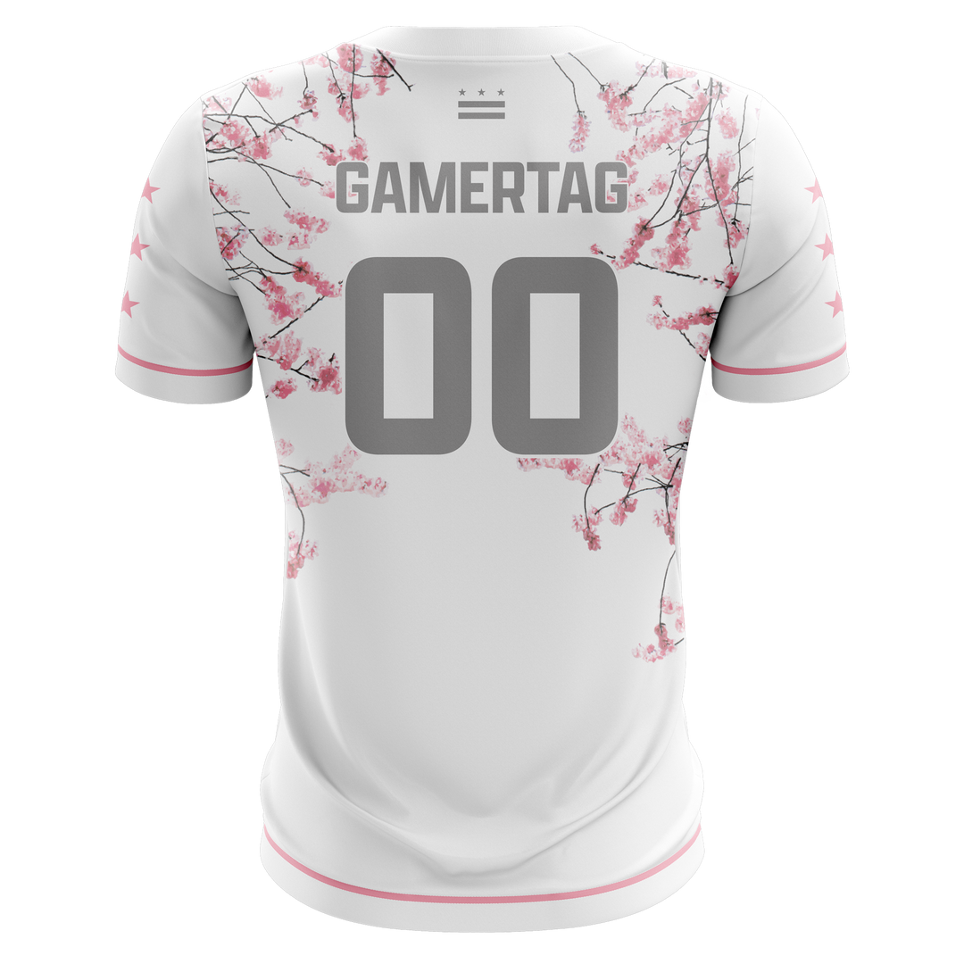 Washington Justice 2023 Cherry Blossom Sport Shirt