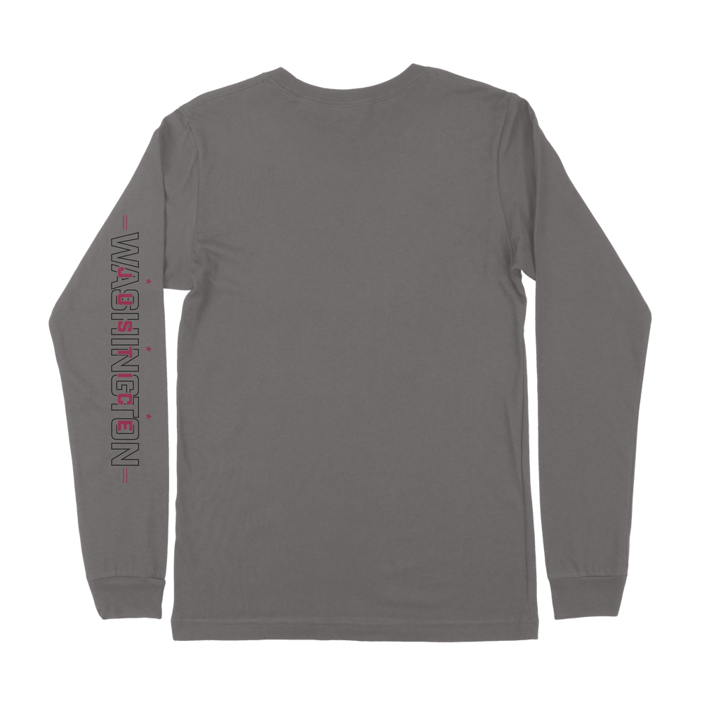 Justice Sleeve Text Longsleeve T-Shirt