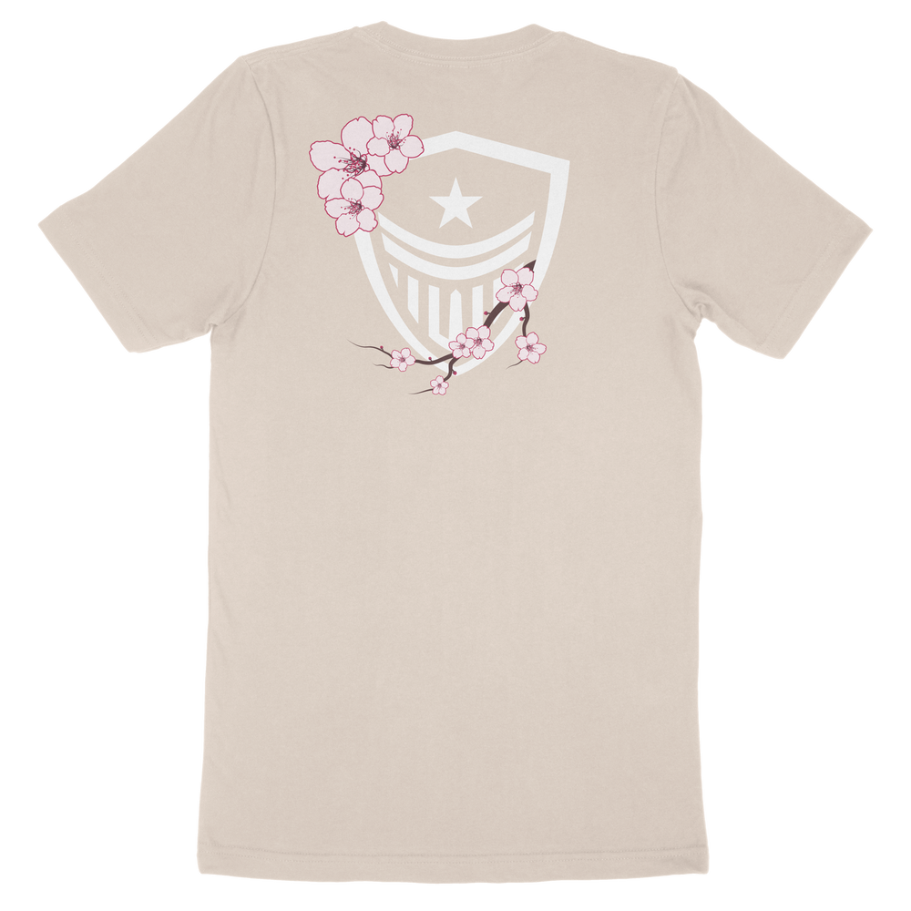Justice Cherry Blossom Branch Shield T-Shirt